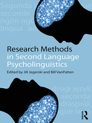 cover image of Research Methods in Second Language Psycholinguistics